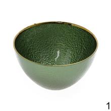 Miska sklo priemer 15 cm, mix farieb.