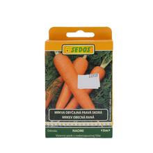 Semená mrkvy skorá, NANTES, NAOMI 3 (TIP-TOP), 300 semien.