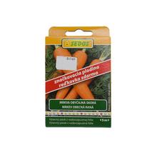 Semená mrkvy NANTES3 a reďkovky v balení.