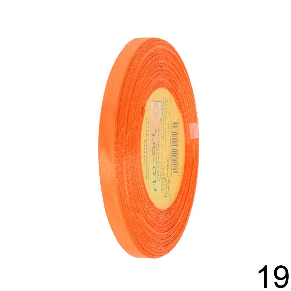 Mix barev saténové stuhy 6MM x 35y