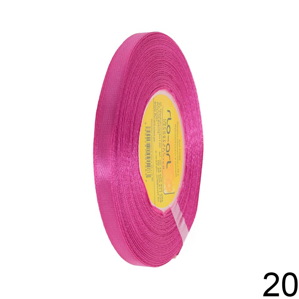 Mix barev saténové stuhy 6MM x 35y