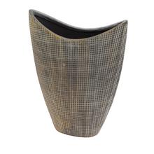 VÁZA ZIRGINA 26,5X10,5XV33CM - Keramika jednobarevná interiérová | FLORASYSTEM