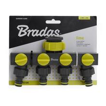 Rozdelovač prietoku 4cestný LIME - Zavlažovače | FLORASYSTEM