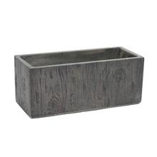 J153 HRANTÍK LINCY TM.ŠEDÁ 55x24CM - FLORASYSTEM