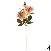 Umelé kvety Dália v mixe farieb.