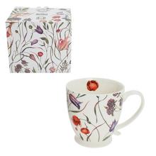 Šálka 510ml na stopke kvety krabička FLOWER MEADOW - Šálky a keramika | FLORASYSTEM