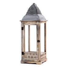 290FL/S LAMPÁŠ BIELO ŠEDÝ L:25.5*25.5*68H  - FLORASYSTEM