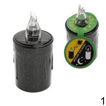 Solárne LED sviečky na náhrobky