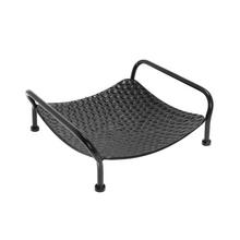 470FL/S STOJAN KOV ČIERNY M 22x20x7CM - Kovové nádoby | FLORASYSTEM