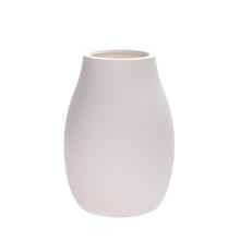 VÁZA NA SUCHÉ ARANŽOVANIE 11X11XV15,5CM BIELA - FLORASYSTEM