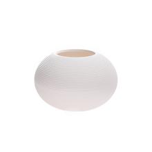 VÁZA NA SUCHÉ ARANŽOVANIE 13,7X13,7XV9CM BIELA - Nádoby pro suché aranžování | FLORASYSTEM