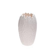 VÁZA NA SUCHÉ ARANŽOVANIE 11X11X19CM BIELA - Nádoby pro suché aranžování | FLORASYSTEM