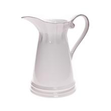 VÁZA DŽBÁN KERAMIKA 20x11x23CM BIELY - FLORASYSTEM