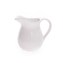 VÁZA DŽBÁN KERAMIKA 14x10x13CM BIELY - Keramika jednobarevná interiérová | FLORASYSTEM