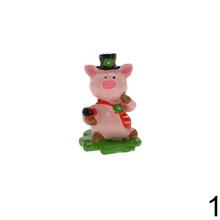 Mini prasiatka v taške ružovo-zelený mix.