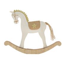 KÔŇ HOJDACÍ BIE/NAT FILC 36*3*28CM - Koník | FLORASYSTEM