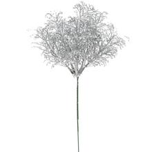 ZÁPICH ZELEŇ DROBNÁ STRIEBORNÁ 24CM - Zeleň gliter | FLORASYSTEM