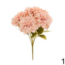 Umelé kvety - kytička dalie v mixe farieb.