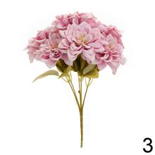 Umelé kvety - kytička dalie v mixe farieb.