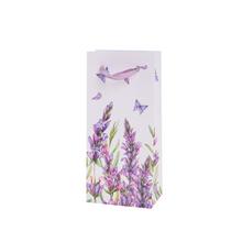 AGB1027021 TAŠKA darč. V22x10+7cm LAVENDER BUTTERFLY - Taška S 23x18x10cm | FLORASYSTEM