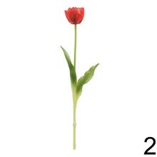 Umelé tulipány v mixe farieb, 40 cm vysoké.