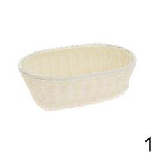 Oválny košík mix farieb 24x16x7cm