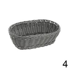 Oválny košík mix farieb 24x16x7cm