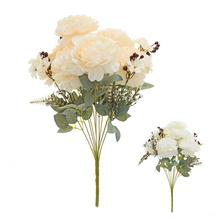 KYTICA PIVONKA, DROBNÉ KVETY MIX/2F 47CM - Pivoňka | FLORASYSTEM