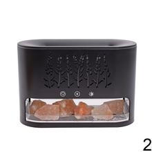 Difuzér kvetinový čierny s USB, objem 250 ml.