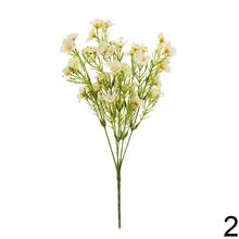 Umelá kytica drobných kvetov v mixe farieb.