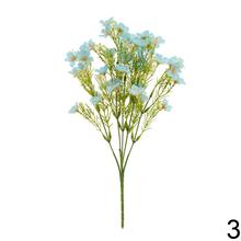 Umelá kytica drobných kvetov v mixe farieb.