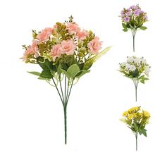 KYTICA RUŽA, ZELEŇ, MIX/4F 34CM - Růže kytice | FLORASYSTEM