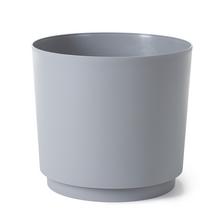 132 OBAL AURA SZARY 14,5CM - Okrúhly dizajnový | FLORASYSTEM