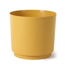 137 OBAL AURA HORČICOVÝ 32,5CM - Okrúhly dizajnový | FLORASYSTEM