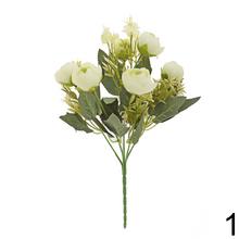 Umelé kvety ranunculus v mixe, 6 kusov, 29 cm.