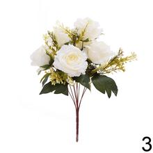 Kytica umelých ruží v mixe farieb.