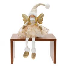 ANJEL SEDIACI BÉŽ/ZLA LED TEXTIL 22*16*60CM - FLORASYSTEM