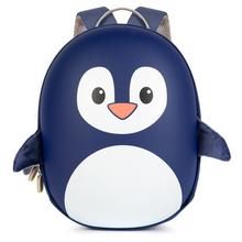 Ruksak boppi Tiny Trekker - PENGUIN - Modrý BB307C 25x35cm - FLORASYSTEM