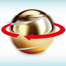 Gulička Spinner Ball - Zlatá