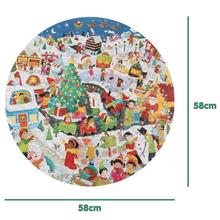 Puzzle Okrúhle 150 dielov boppi - Vianoce BRP007 - Stolní | FLORASYSTEM