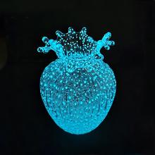 VÁZA svietiaca v tme PRSKANÉ SKLO 14*21 - Váza | FLORASYSTEM