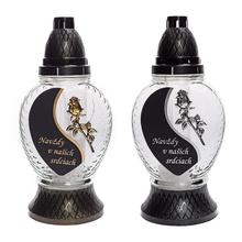 ZW-281 KAH.SKLO NAVŽDY V NAŠICH SRDCIACH 45GR 27cm - FLORASYSTEM