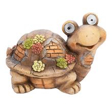 KORYTNAČKA HNEDÁ SOLAR MGO 34,6*25,4*25,3CM - FLORASYSTEM