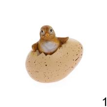 Kuriatko s vajíčkom mix, poly, 6,5x4,5x6,5 cm