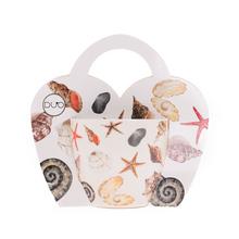 ŠÁLKA 460ml v košíku mušle - Šálky a keramika | FLORASYSTEM