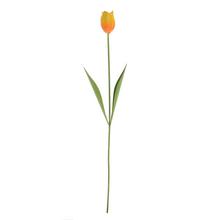 TULIPÁN ŽLTO-ORANŽOVÝ KOV 53*7*3,5CM - FLORASYSTEM