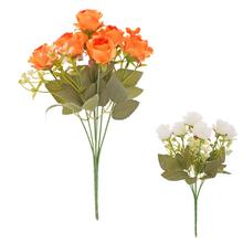 KYTICA RUŽA, ZELEŇ MIX/2F 27CM - Růže kytice | FLORASYSTEM