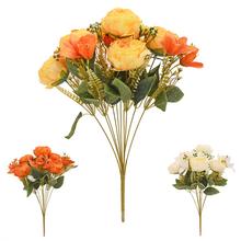 KYTICA PIVONKA, DROB.KVETY,ZELEŇ 50CM MIX/3F - Pivoňka | FLORASYSTEM