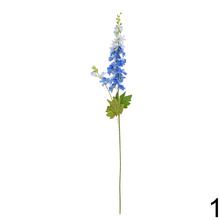 Umelé kvety delphinium mix v červených, bielych a modrých odtieňoch.