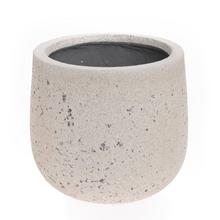 KV-33 KVETINÁČ UMELÝ KAMEŇ CREA LIME VYSOKÝ PIESKOVÝ 55x48.5CM - FLORASYSTEM